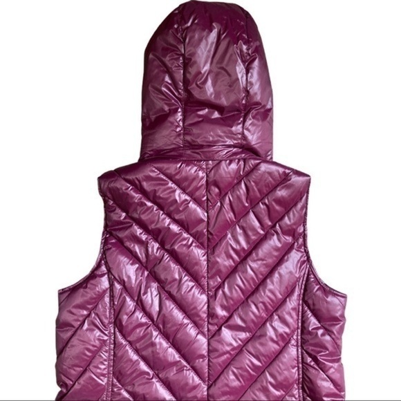 Tek Gear L sleeveless jacket zips hood & pockets - Picture 11 of 11